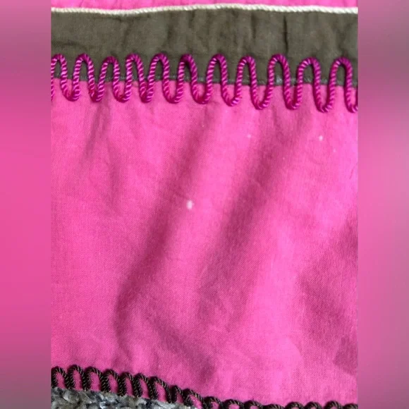 Anthropologie Ranna Gill quilted embroidered swim cover /dress small - Picture 14 of 14